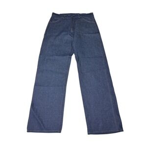 NWT Vintage Key Jeans Mens 36x34 Dark Wash Denim Carpenter Pants  Made USA